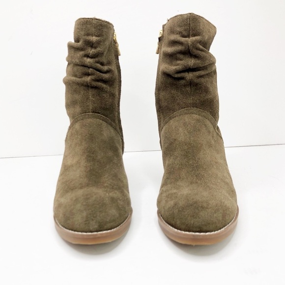 LUCCA Lane Donny Darling brown suede ankle bootie - Picture 7 of 10